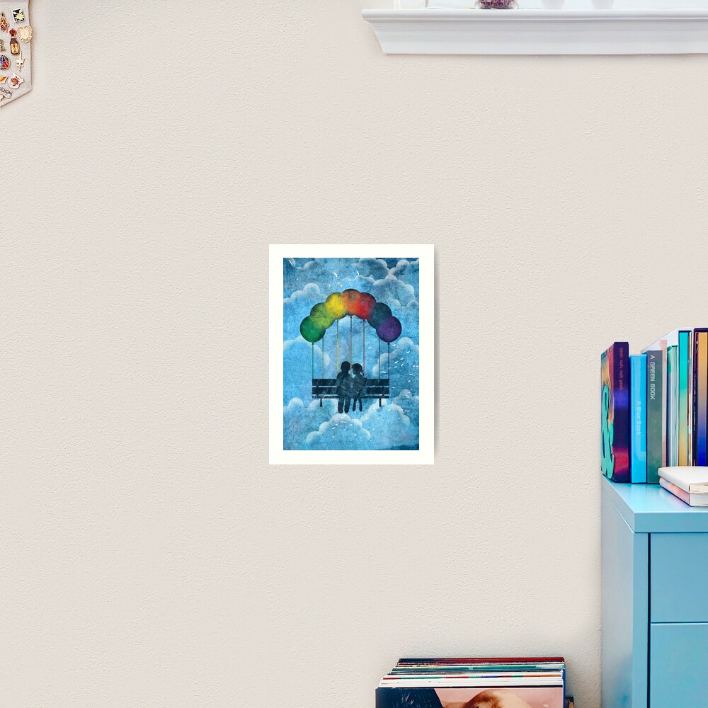Under The Rainbow Art Print