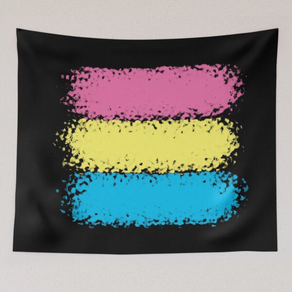 Item preview, Pansexual flag - crayon designed and sold by Ranp.