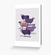 Cool Sweaters Greeting Card