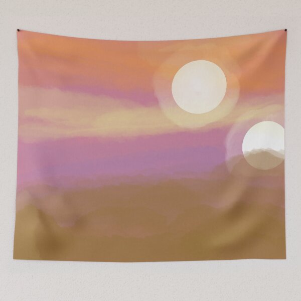 Item preview, binary sunset designed and sold by kate-with-a-k.