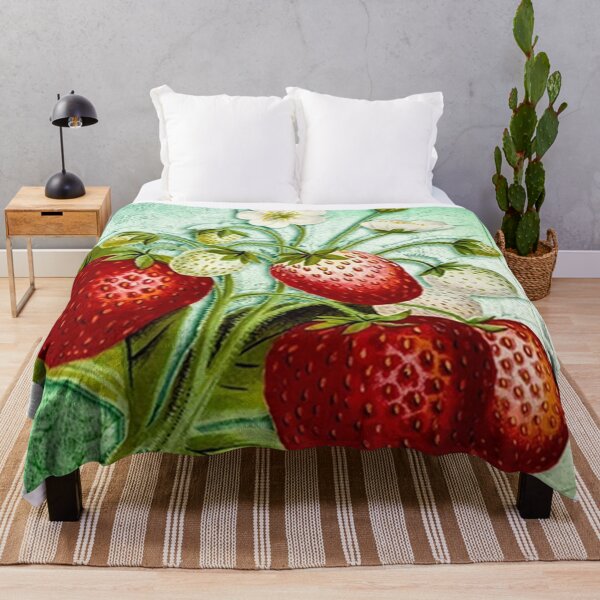 Item preview, Strawberries Vintage Fruit Strawberry Design Retro designed and sold by tamdevo1.