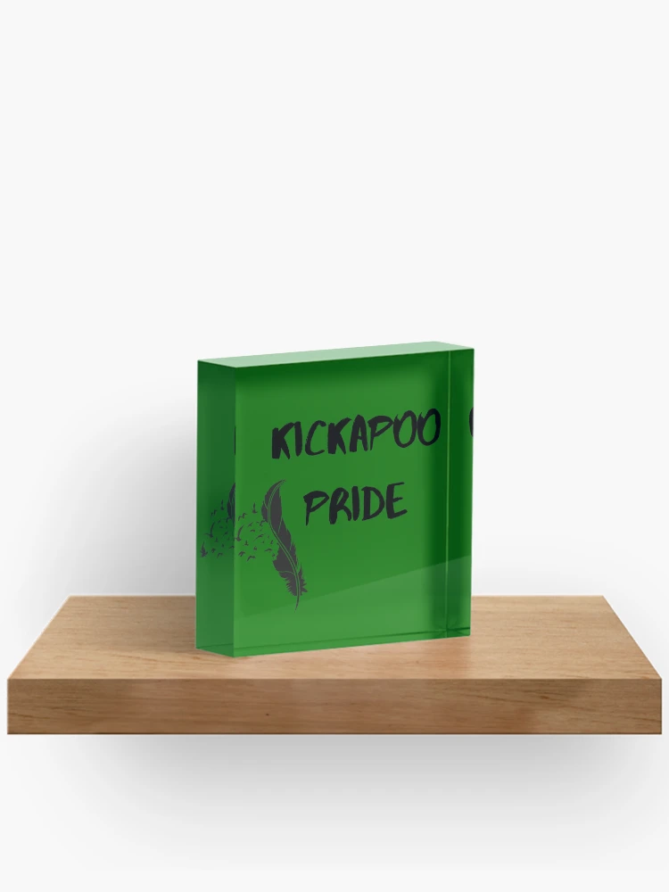 Thumbnail 2 of 5, Acrylic Block, Kickapoo Pride designed and sold by ANightbird13.