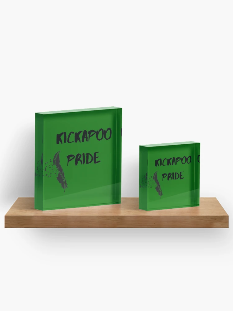 Thumbnail 3 of 5, Acrylic Block, Kickapoo Pride designed and sold by ANightbird13.