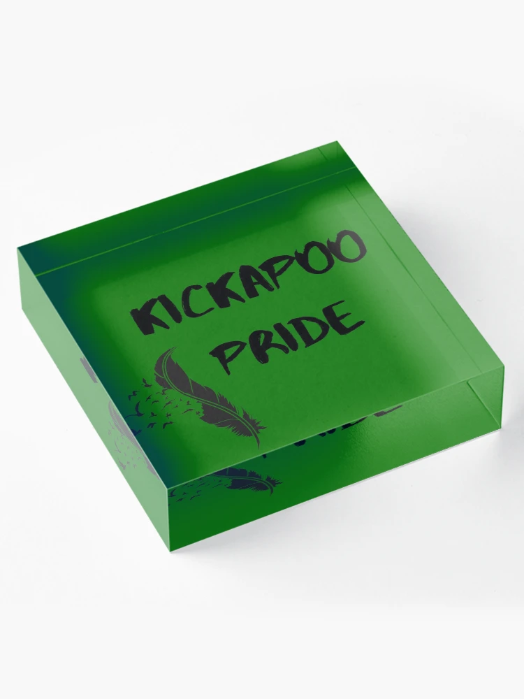 Thumbnail 4 of 5, Acrylic Block, Kickapoo Pride designed and sold by ANightbird13.