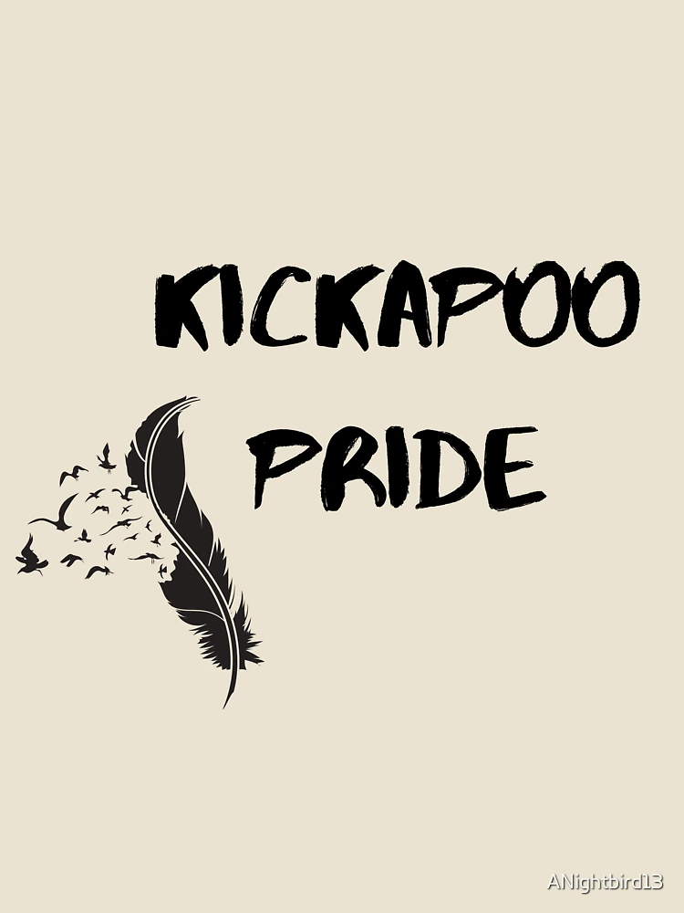 Thumbnail 4 of 4, Relaxed T-Shirt, Kickapoo Pride designed and sold by ANightbird13.