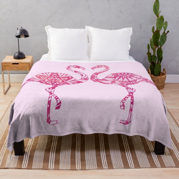 Item preview, Flamingo Mandala Zentangle Watercolor Pink designed and sold by SassAndHoney.