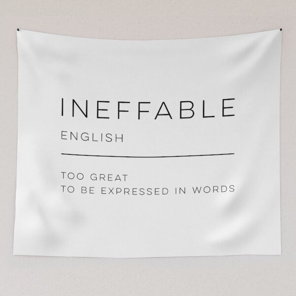 Item preview, Ineffable Definition designed and sold by wisemagpie.