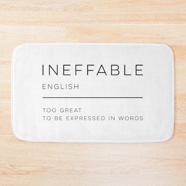 Item preview, Ineffable Definition designed and sold by wisemagpie.