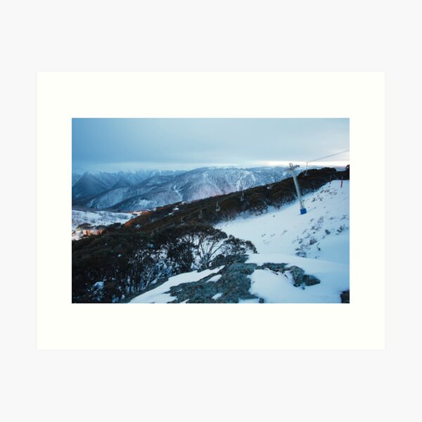 Item preview, Dawn on the home trail, Falls Creek, Victoria, Australia designed and sold by Michael Firkins.