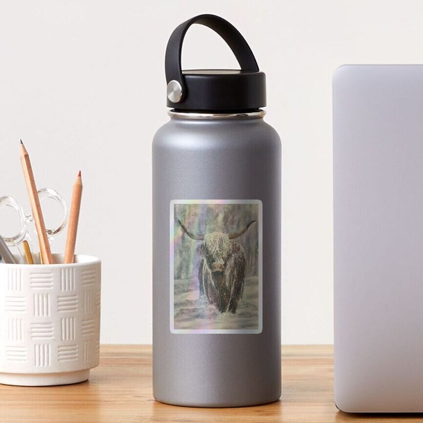 Item preview, Holographic Sticker designed and sold by EuniceWilkie.