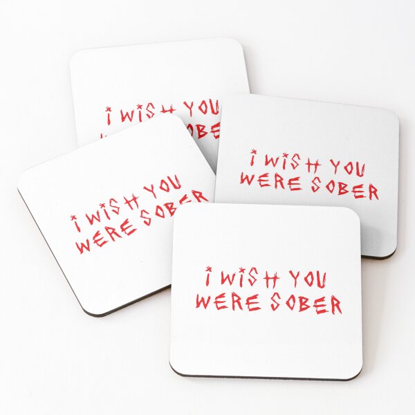 Item preview, I Wish You Were Sober Scratch designed and sold by aestheticqueen.