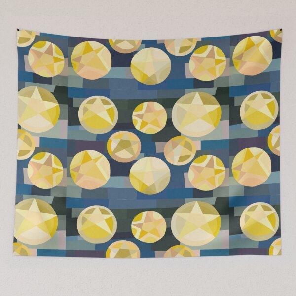 Item preview, Eight of Pentacles designed and sold by Em Kivch.