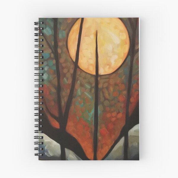 Item preview, Moon in Winter designed and sold by Elliott Art Studio.