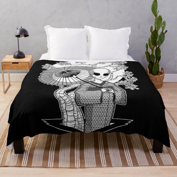 Item preview, The alien Geisha - Black version designed and sold by ToleStyle.