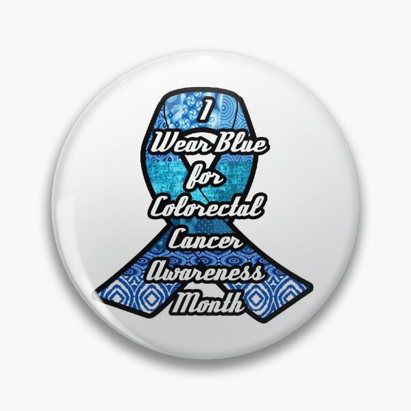 Item preview, Copy of I wear blue for colorectal cancer awareness month designed and sold by artbyomega.