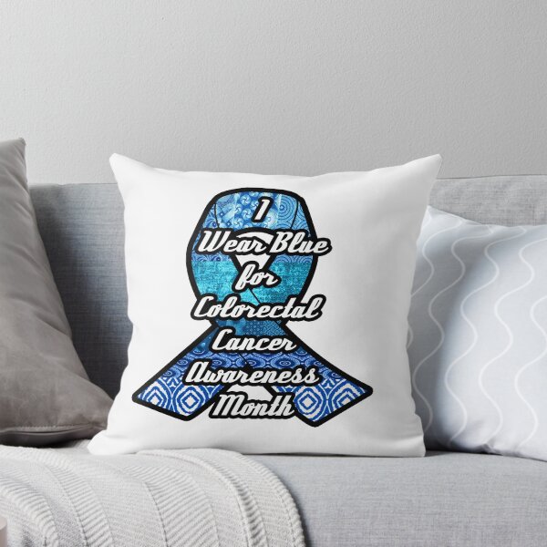 Item preview, Copy of I wear blue for colorectal cancer awareness month designed and sold by artbyomega.