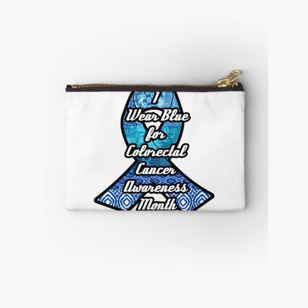 Item preview, Copy of I wear blue for colorectal cancer awareness month designed and sold by artbyomega.