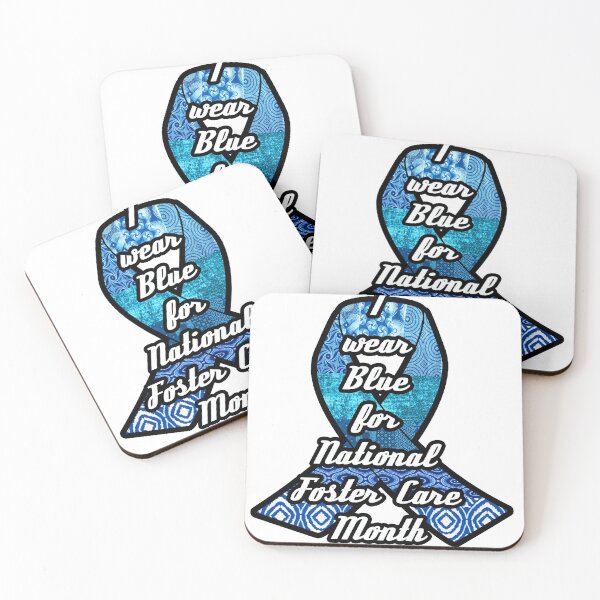 Item preview,  I wear blue for National Foster Care Awareness Month  designed and sold by artbyomega.