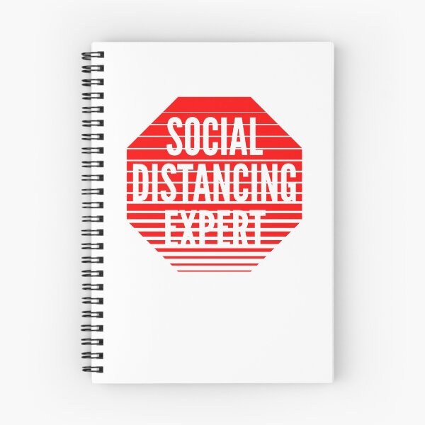 Item preview, Social Distancing Expert Stop Sign Germophobe Introvert Gift Gear designed and sold by DynamicDesign.