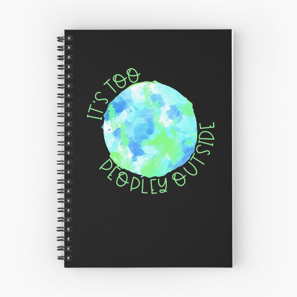 Item preview, It's Too Peopley Outside Funny Loner Shy Introvert Gift Gear designed and sold by DynamicDesign.