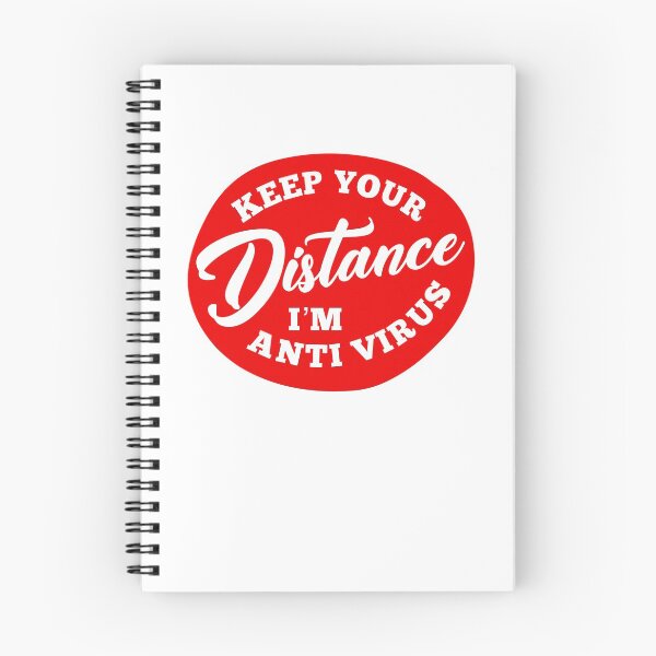 Item preview, Keep Your Distance I'm Anti Virus Germophobe Introvert Gift Gear designed and sold by DynamicDesign.