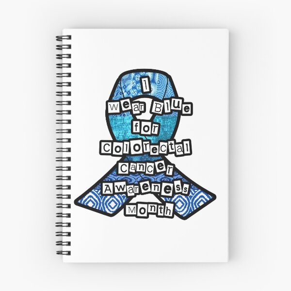 Item preview, I wear blue for colorectal awareness month  designed and sold by artbyomega.