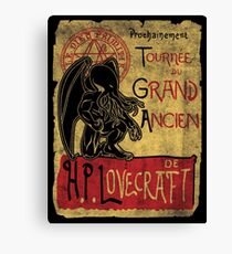 Tournee du grand ancien Canvas Print