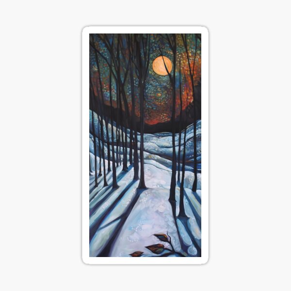 Solstice Moon Sticker