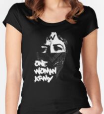 Carol Tailliertes Rundhals-Shirt