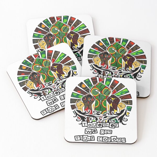 Item preview, Together we can fight Corona  designed and sold by artbyomega.