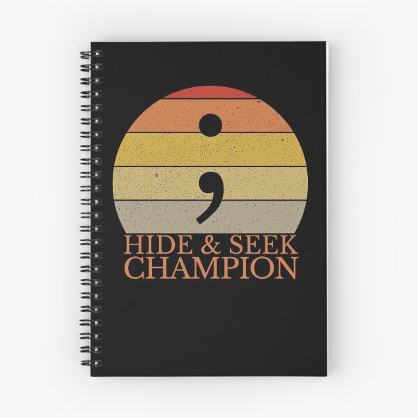 Item preview, Coder Hide And Seek Champion Semi-Colon Coding Programmer Gear designed and sold by DynamicDesign.