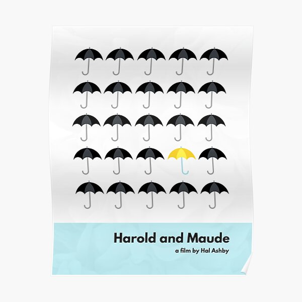 Harold and Maude Minimalist Art Poster