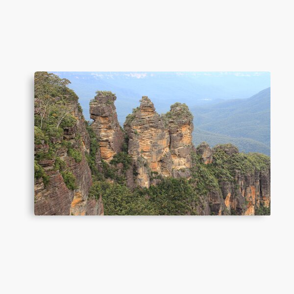 Three Sisters Blue Mountains Canvas Print