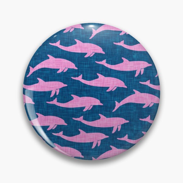 Item preview, Dolphins - pink - nautical summer  designed and sold by littlearrow.