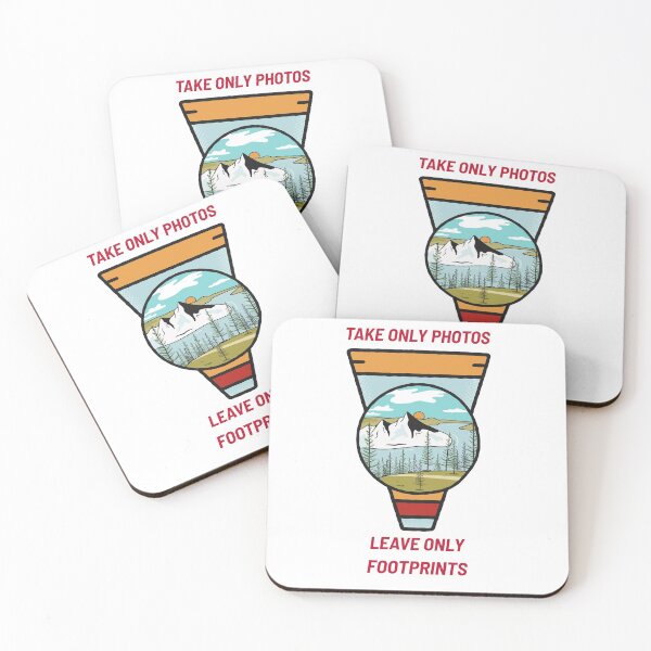 Item preview, Take Only Photos Leave Only Footprints designed and sold by ParadisePirate.
