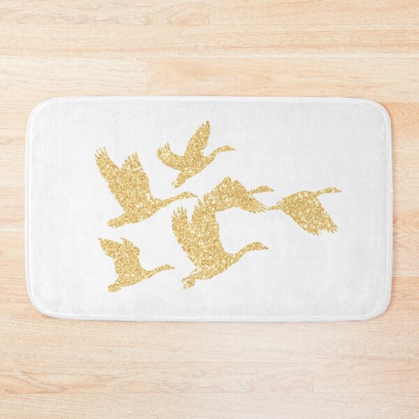 Item preview, Glitter effect birds flying geese flock designed and sold by TheElkWillow.