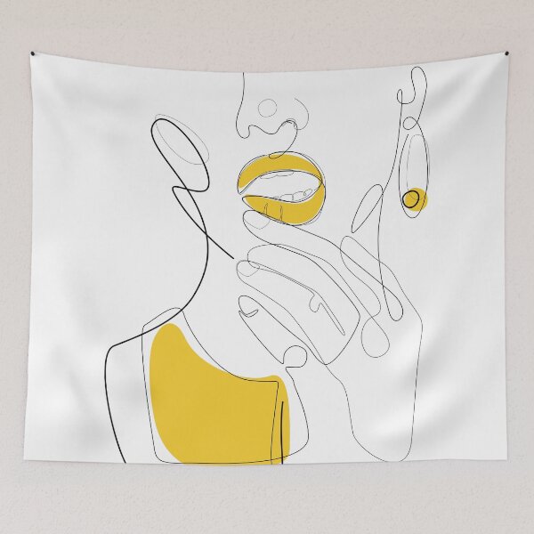 Item preview, Bold Mustard Lip designed and sold by ExplicitDesign.