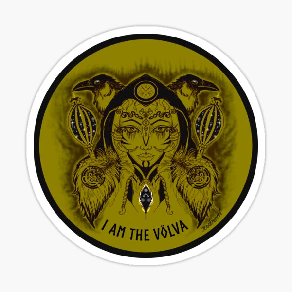 I am the Völva Sticker