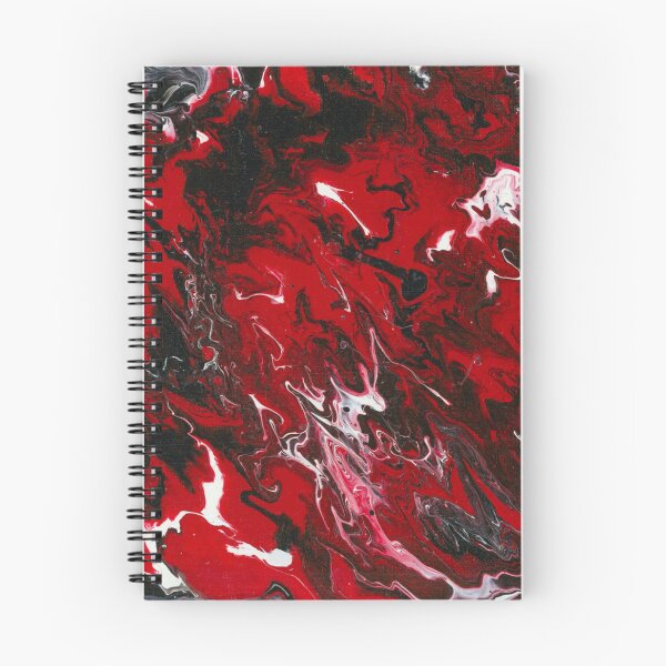Item preview, Blood Lines Red and Black Fluid Pour designed and sold by GingerEccentric.