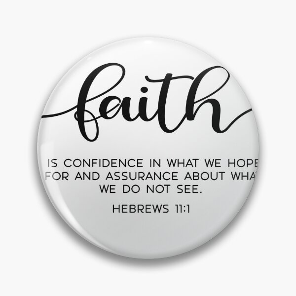 Item preview, Faith Bible Verse Art Hebrews 11:1, Christian Home Decor, Scripture Wall Art, Illustrated Faith, Inspirational Quote, Bible Quote designed and sold by Dzhenka-Balimez.