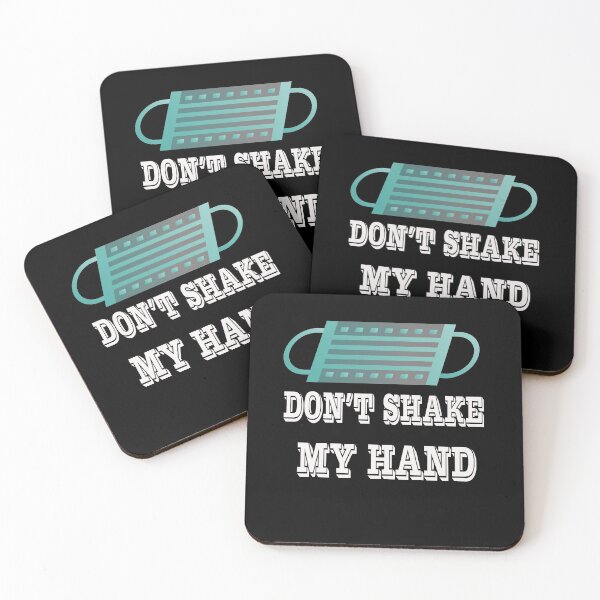 Item preview, don't shake my hands virus awareness designed and sold by alandzher.