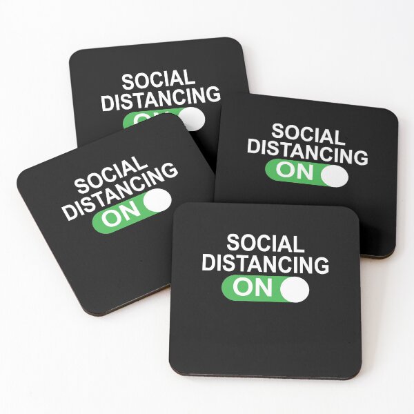 Item preview, Social Distancing Mode On - Social Distancing designed and sold by thehafdesigner.