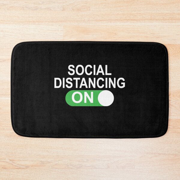 Item preview, Social Distancing Mode On - Social Distancing designed and sold by thehafdesigner.