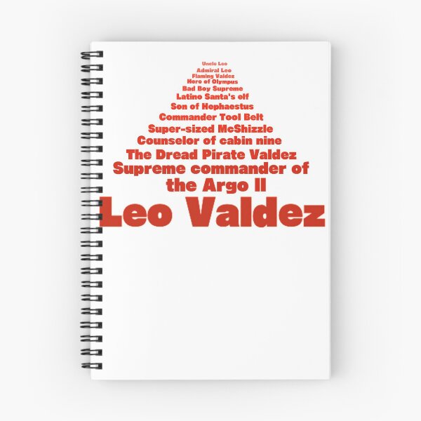 Item preview, Leo Valdez's famous nicknames designed and sold by Maximadiangelo.