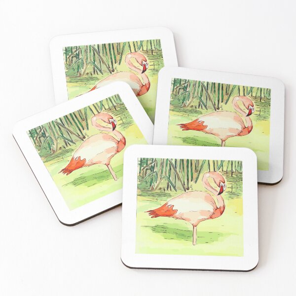 Item preview, Pink Flamingo - WelshDesigns designed and sold by welshdesigns.