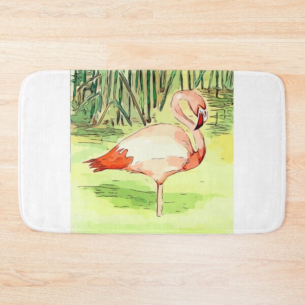 Item preview, Pink Flamingo - WelshDesigns designed and sold by welshdesigns.