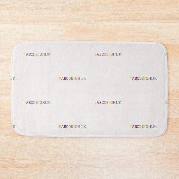 Item preview, #ABCDEFGHIJK designed and sold by kikatta.