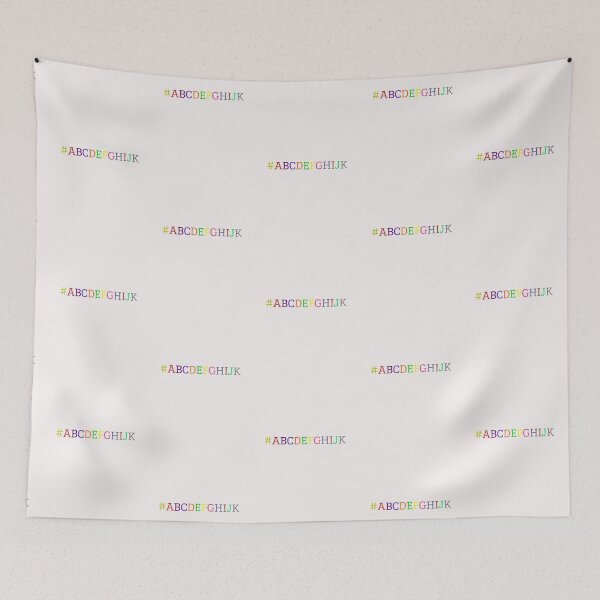 Item preview, #ABCDEFGHIJK designed and sold by kikatta.