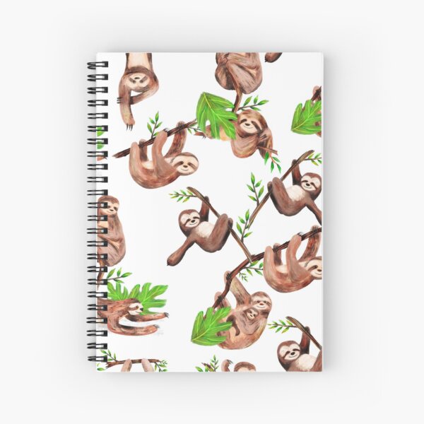 paresseux Cahier à spirale