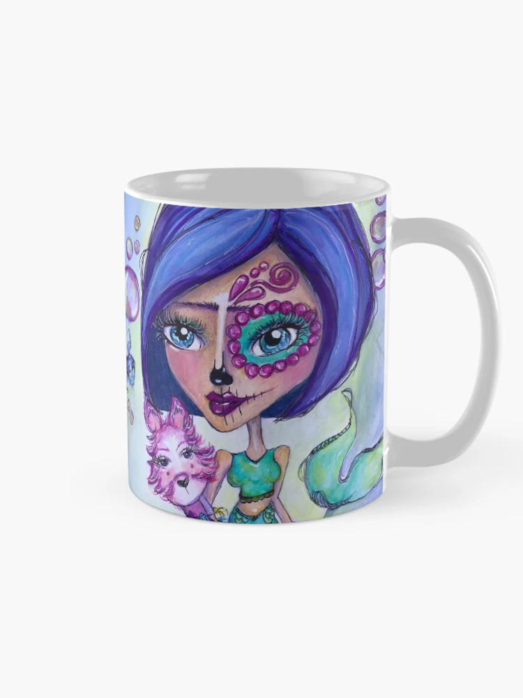 Thumbnail 3 of 6, Coffee Mug, Teresa designed and sold by RuffledAndPunk.